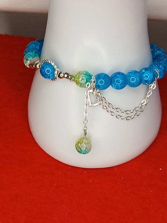 Crackle bracelet