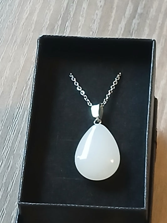 White pendant