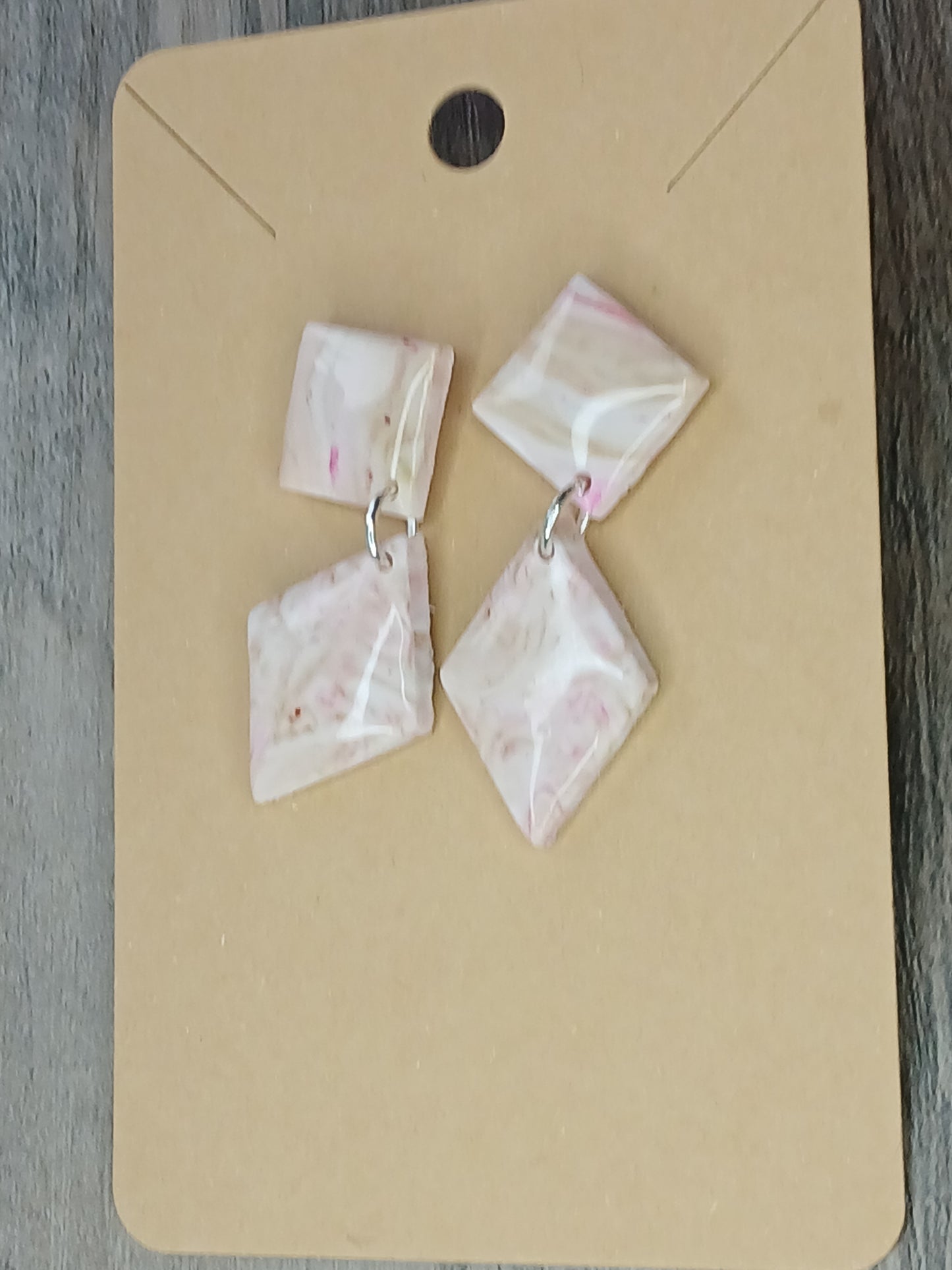 Cherry Blossom diamond dangle